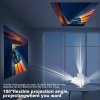 Projecteur Intelligent Avec Luminosité 4k, Double Wi-fi Hd Home Cinéma