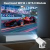Projecteur Intelligent Avec Luminosité 4k, Double Wi-fi Hd Home Cinéma